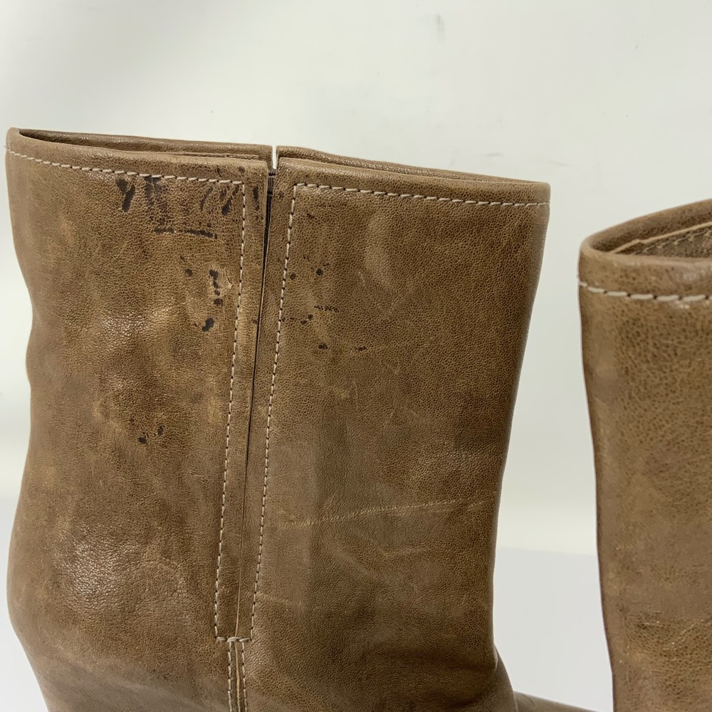 Stuart Weitzman Bootscout Hidden-Wedge Booties. - image 7